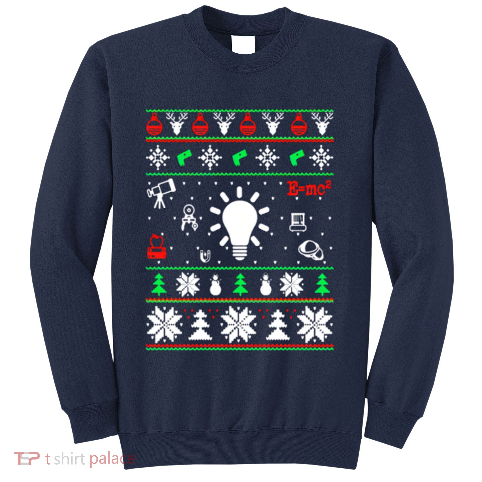 Physics Ugly Christmas Sweatshirt
