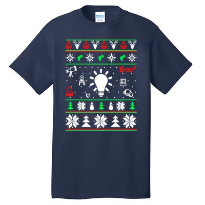 Physics Ugly Christmas Tall T-Shirt