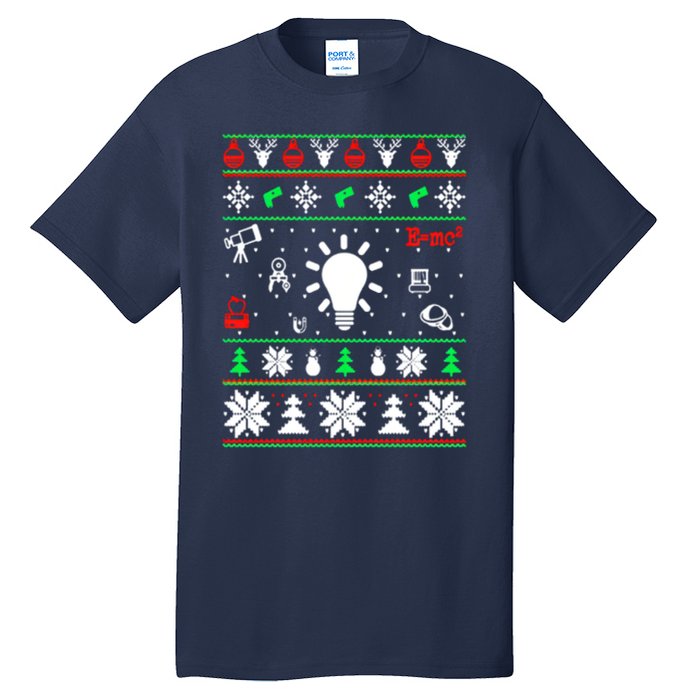 Physics Ugly Christmas Tall T-Shirt