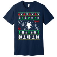 Physics Ugly Christmas Premium T-Shirt