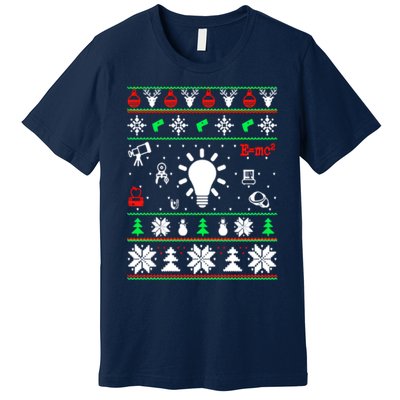 Physics Ugly Christmas Premium T-Shirt