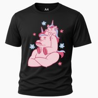 Papa Unicorn Cute Gift Performance Shirt