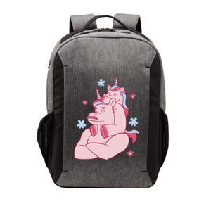 Papa Unicorn Cute Gift Vector Backpack