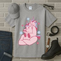 Papa Unicorn Cute Gift Tall T-Shirt