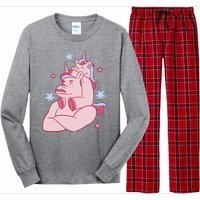 Papa Unicorn Cute Gift Long Sleeve Pajama Set