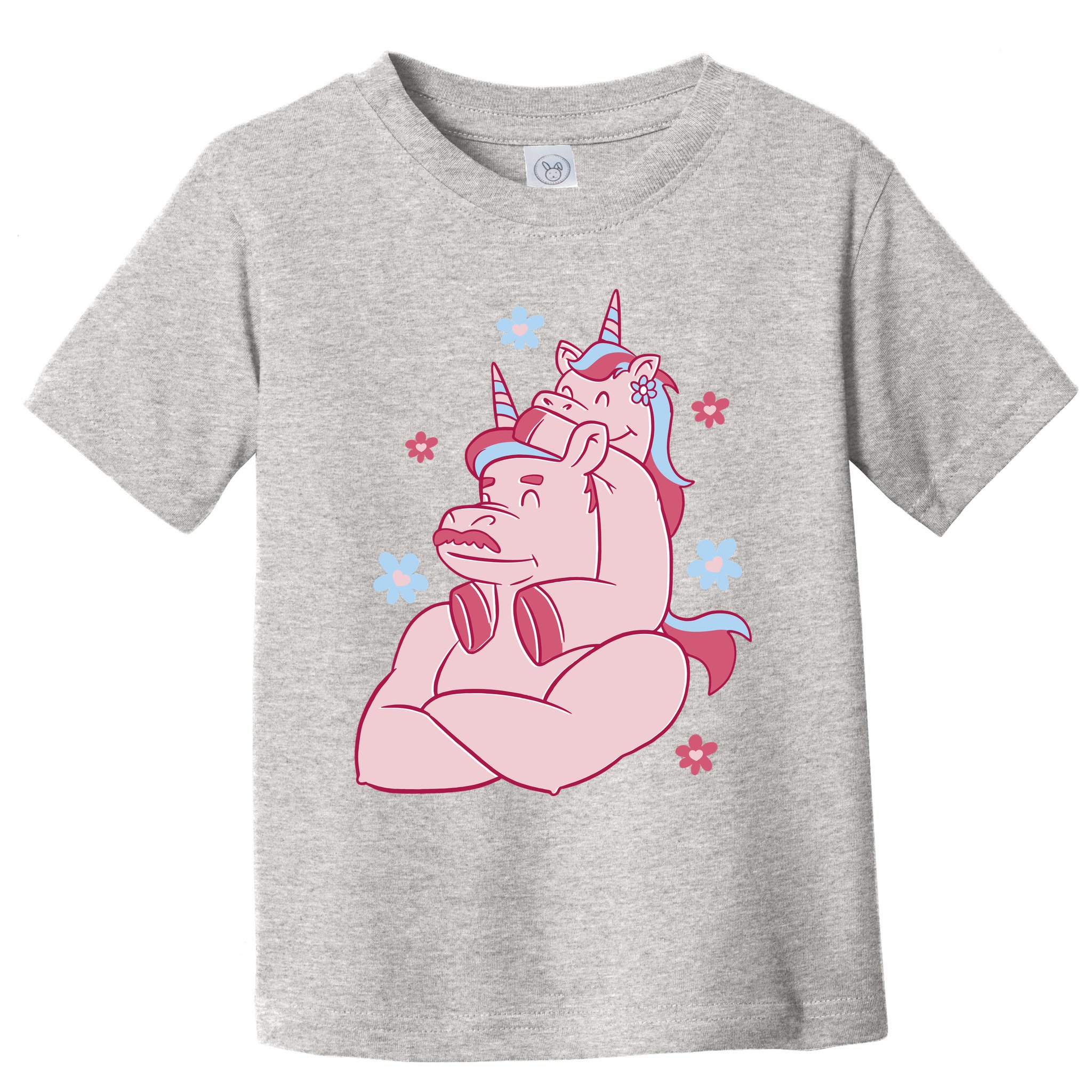 Papa Unicorn Cute Gift Toddler T-Shirt