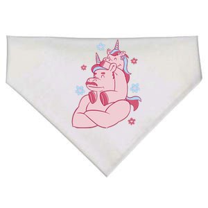 Papa Unicorn Cute Gift USA-Made Doggie Bandana