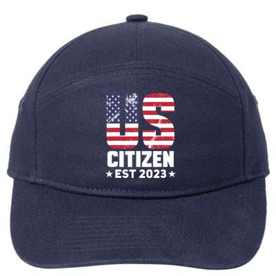 Proud US Citizenship Decoration American New USA Citizen 7-Panel Snapback Hat