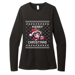 Pilot Ugly Christmas Outfit Idea Viation Lovers Cute Gift Womens CVC Long Sleeve Shirt