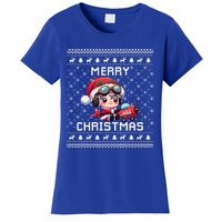 Pilot Ugly Christmas Outfit Idea Viation Lovers Cute Gift Women's T-Shirt