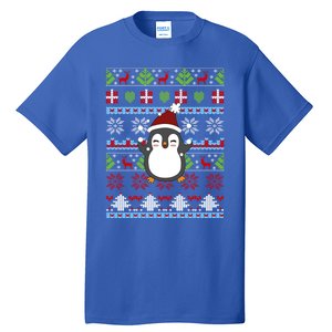 Penguin Ugly Christmas Penguin Gift Tall T-Shirt