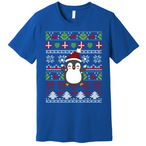 Penguin Ugly Christmas Penguin Gift Premium T-Shirt