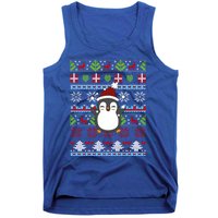 Penguin Ugly Christmas Penguin Gift Tank Top