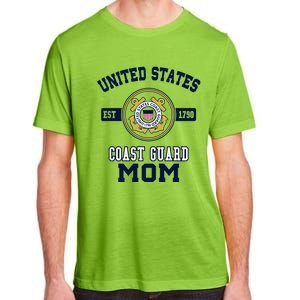 Proud Us Coast Guard Mom Military Pride Gift Adult ChromaSoft Performance T-Shirt