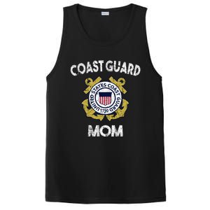 Proud Us Coast Guard Mom Military Pride Gift PosiCharge Competitor Tank