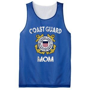 Proud Us Coast Guard Mom Military Pride Gift Mesh Reversible Basketball Jersey Tank