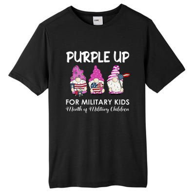 Purple Up Children's Costumes Military Children's Month American Flag Tall Fusion ChromaSoft Performance T-Shirt