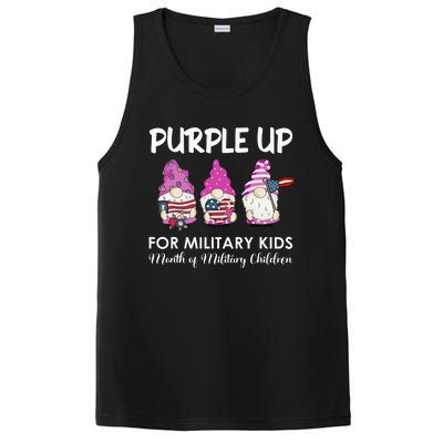 Purple Up Children's Costumes Military Children's Month American Flag PosiCharge Competitor Tank