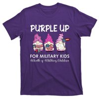 Purple Up Children's Costumes Military Children's Month American Flag T-Shirt