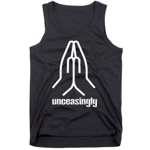 Pray Unceasingly Christian Prayer Faith Tank Top