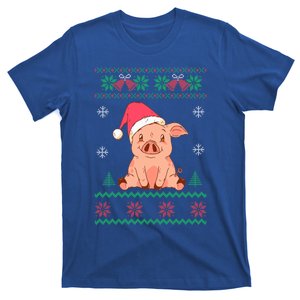 Pig Ugly Christmas Gift Happy Holiday Farm Animal Xmas Cute Gift T-Shirt