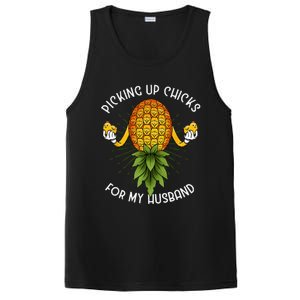 Picking Up Chicks For Husband Swinger Upside Down Pineapple PosiCharge Competitor Tank