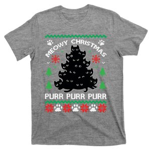 Purr Ugly Christmas T-Shirt