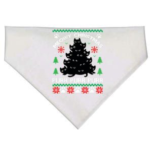 Purr Ugly Christmas USA-Made Doggie Bandana