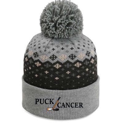 Puck Cancer The Baniff Cuffed Pom Beanie