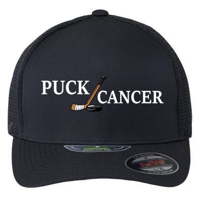 Puck Cancer Flexfit Unipanel Trucker Cap