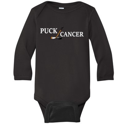 Puck Cancer Baby Long Sleeve Bodysuit