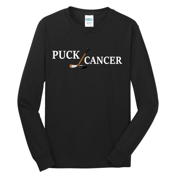 Puck Cancer Tall Long Sleeve T-Shirt