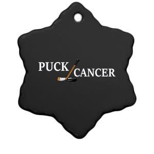 Puck Cancer Ceramic Star Ornament