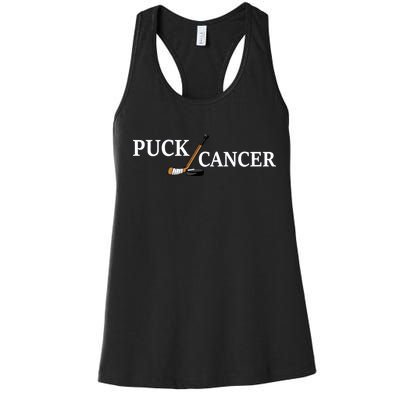 Puck Cancer Women's Racerback Tank