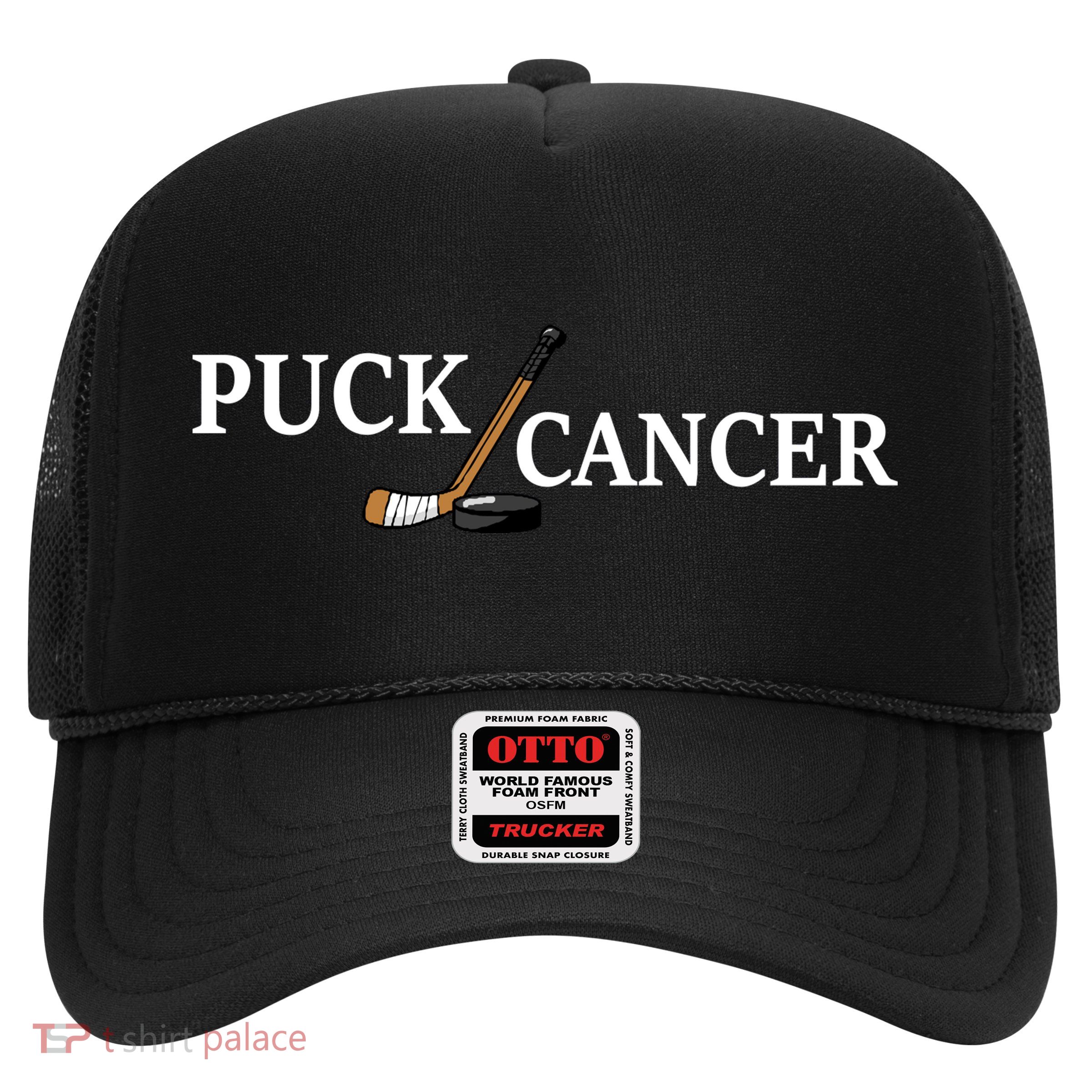 Puck Cancer Trucker Hat