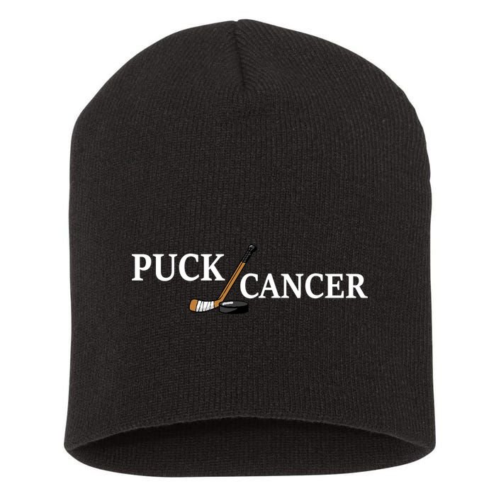 Puck Cancer Short Acrylic Beanie