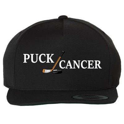 Puck Cancer Wool Snapback Cap