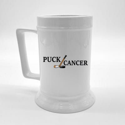 Puck Cancer Beer Stein