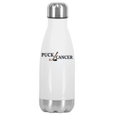 Puck Cancer Stainless Steel Insulated Water Bottle