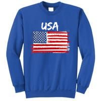 Patriotic Usa Design With American Flag Of The United States Gift Sweatshirt