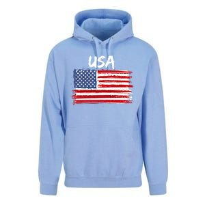 Patriotic Usa Design With American Flag Of The United States Gift Unisex Surf Hoodie