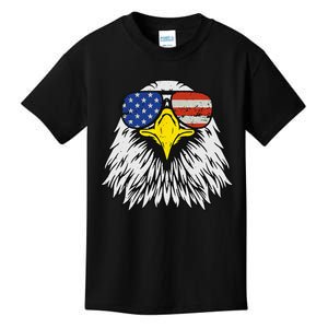 Patriotic USA Eagle Of Freedom Celebrate July 4th Kids T-Shirt