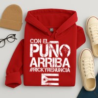 Puerto Rico  PUNO ARRIBA Hoodie