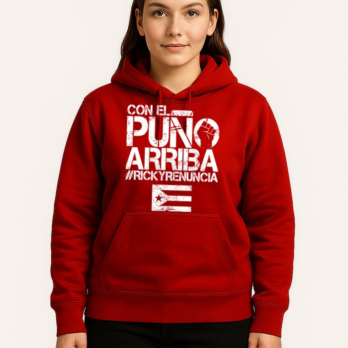 Puerto Rico  PUNO ARRIBA Hoodie