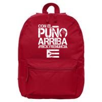 Puerto Rico  PUNO ARRIBA 16 in Basic Backpack