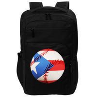 Puerto Rico Baseball Impact Tech Backpack