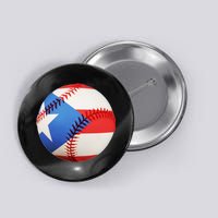 Puerto Rico Baseball Button