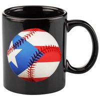 Puerto Rico Baseball 11oz C Handle Ceramic Mug