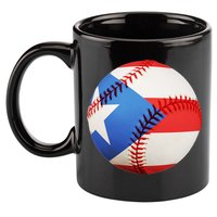 Puerto Rico Baseball 11oz C Handle Ceramic Mug