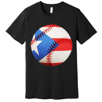 Puerto Rico Baseball Premium T-Shirt